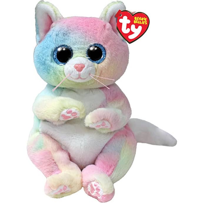 Мягкая игрушка TY / радужная кошка Jenni 1