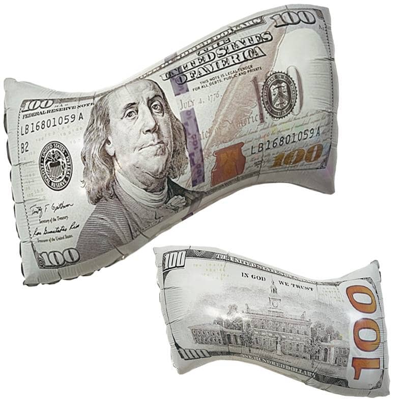 Воздушный шар 100$ купюра 1