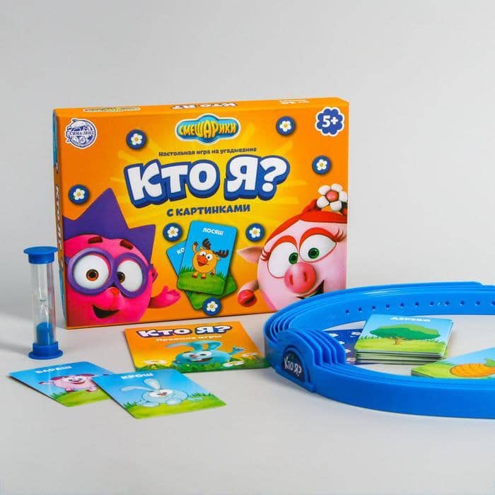 Настольная игра Кто Я?, 5+ 1