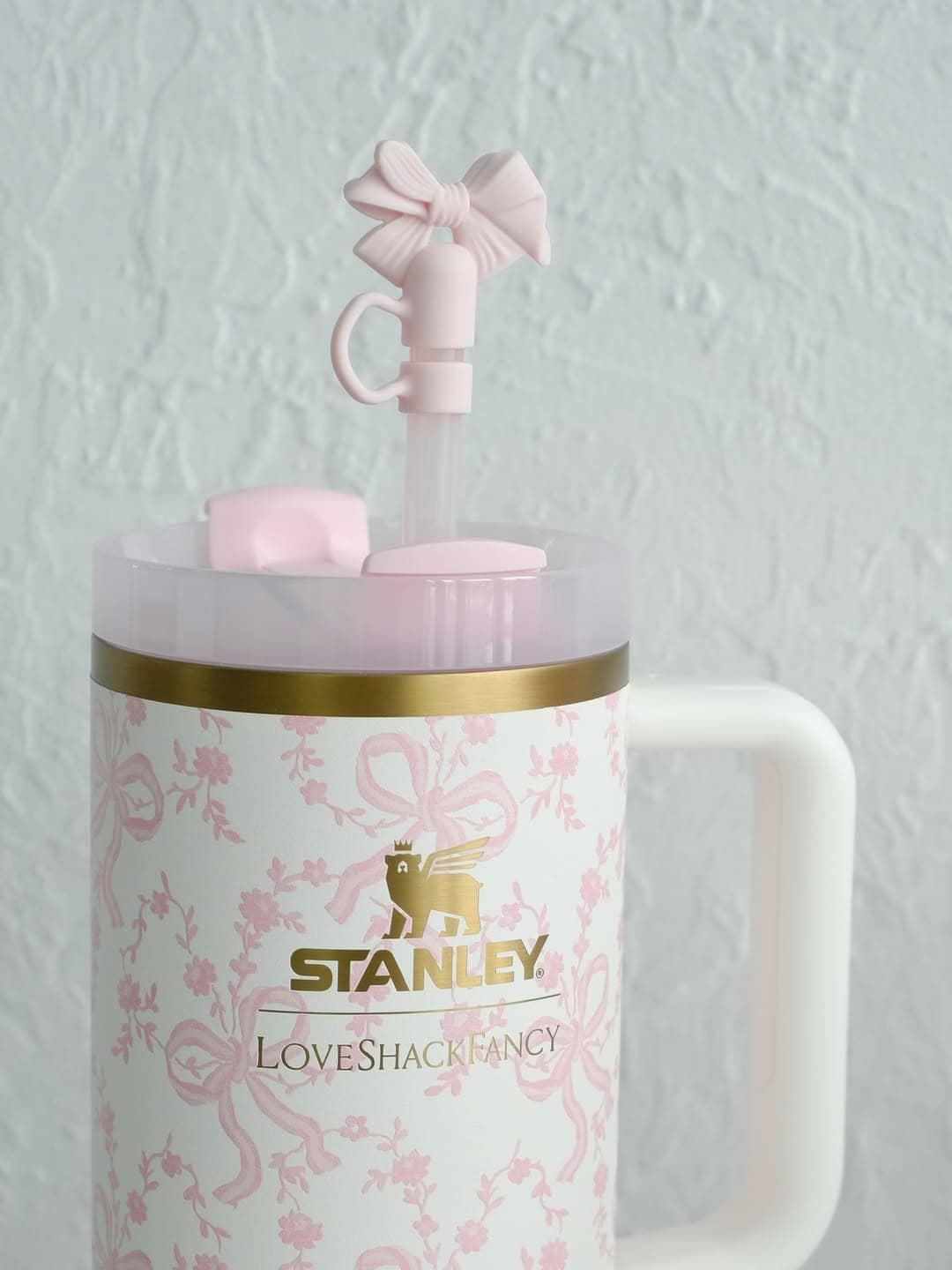 Термокружка Stanley Love Shack Fancy New, 1,18L / Голубой бантик 11