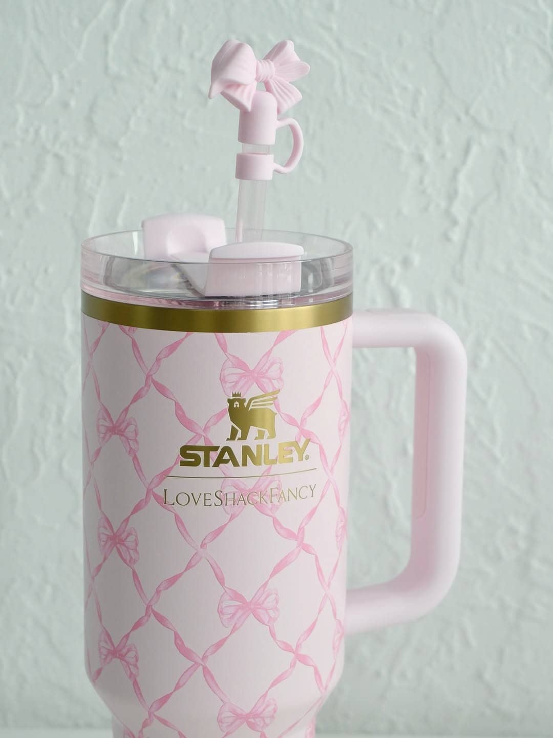 Термокружка Stanley Love Shack Fancy New, 1,18L / Голубой бантик 6