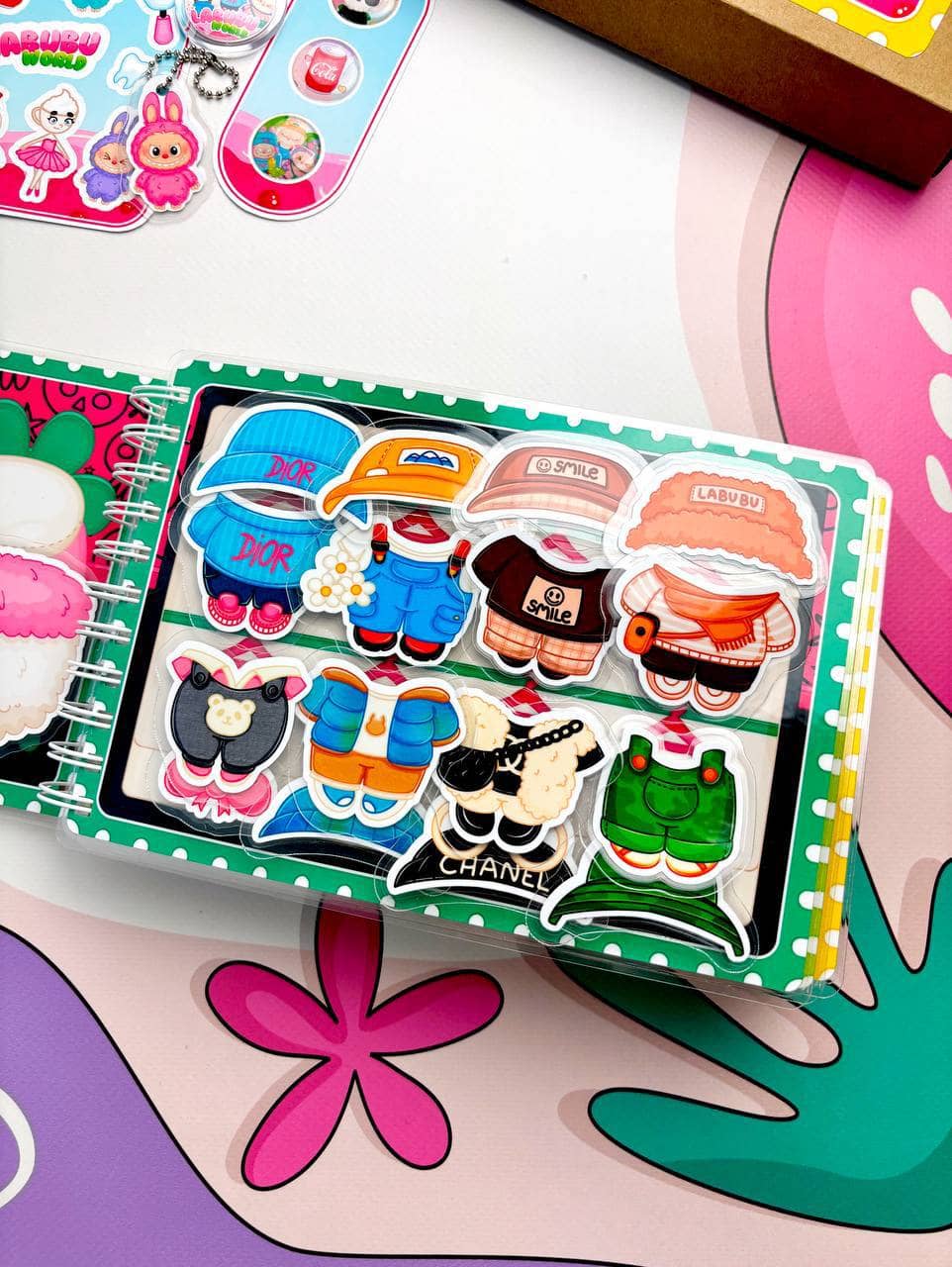 Игра на липучках / Майнкрафт большой 12