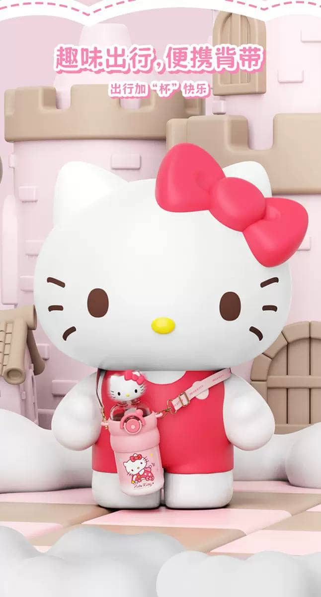 Термос Disney/Sanrio с пружинкой / My melody 6