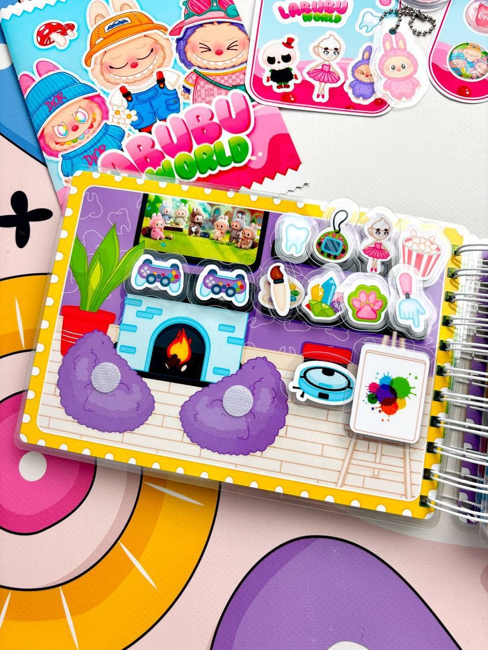 Игра на липучках / Майнкрафт большой 11