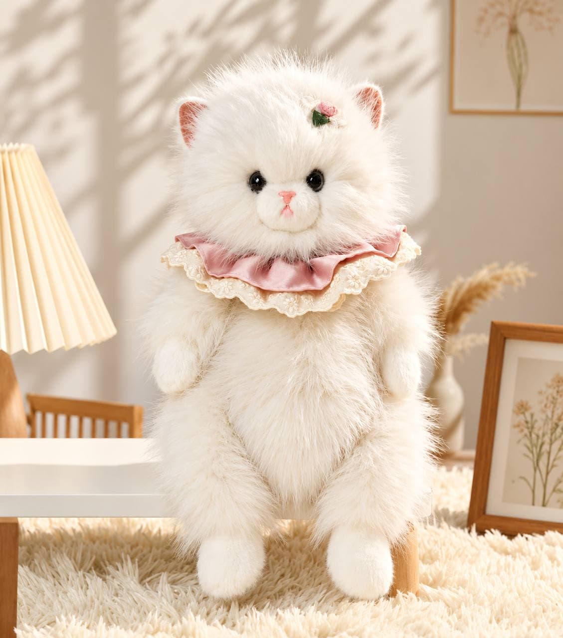 Пушистый кот Fluffy, 45 см