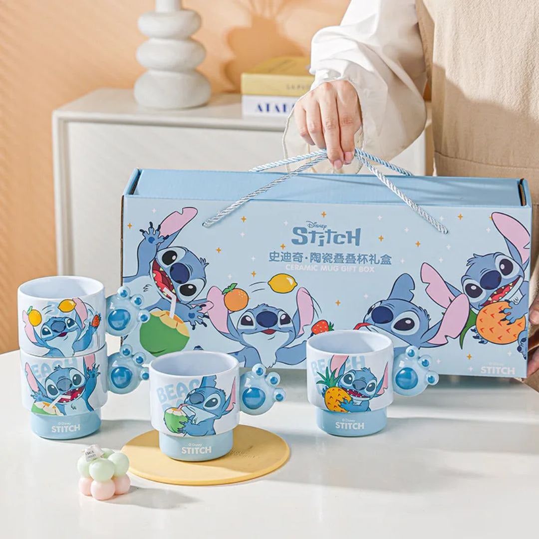 Набор кружек 4шт Stiich Disney