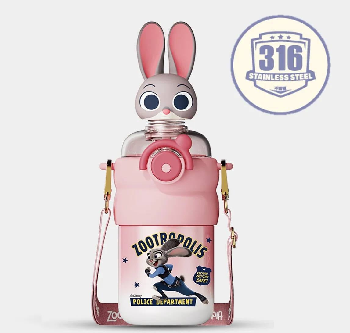 Термос Disney/Sanrio с пружинкой / Zootopia Заяц